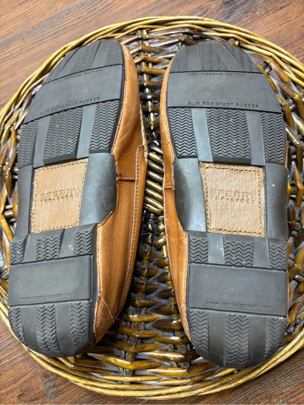Sperry smooth tan